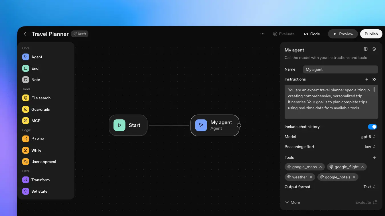 Smart Trip Planner illustration