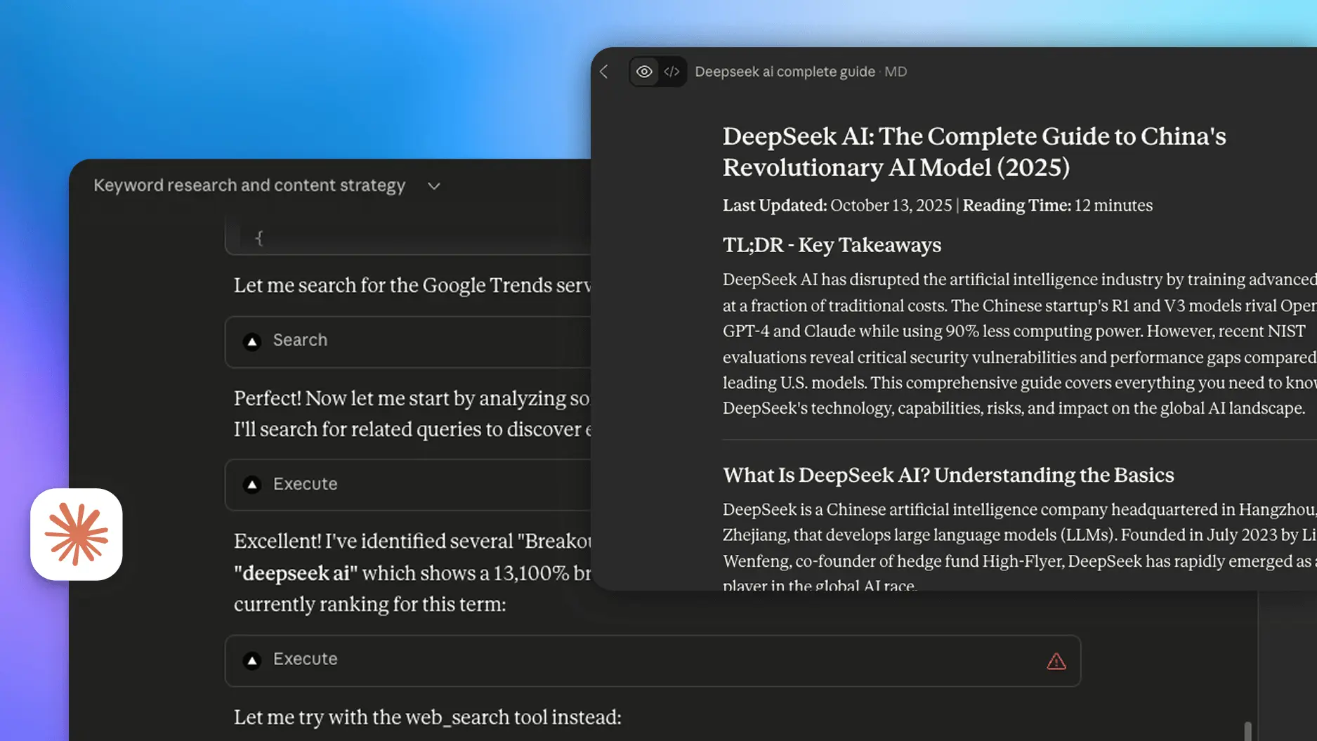 Trending Content Generator illustration